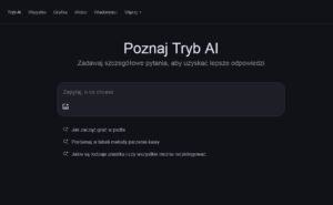 google ai mode w Polsce